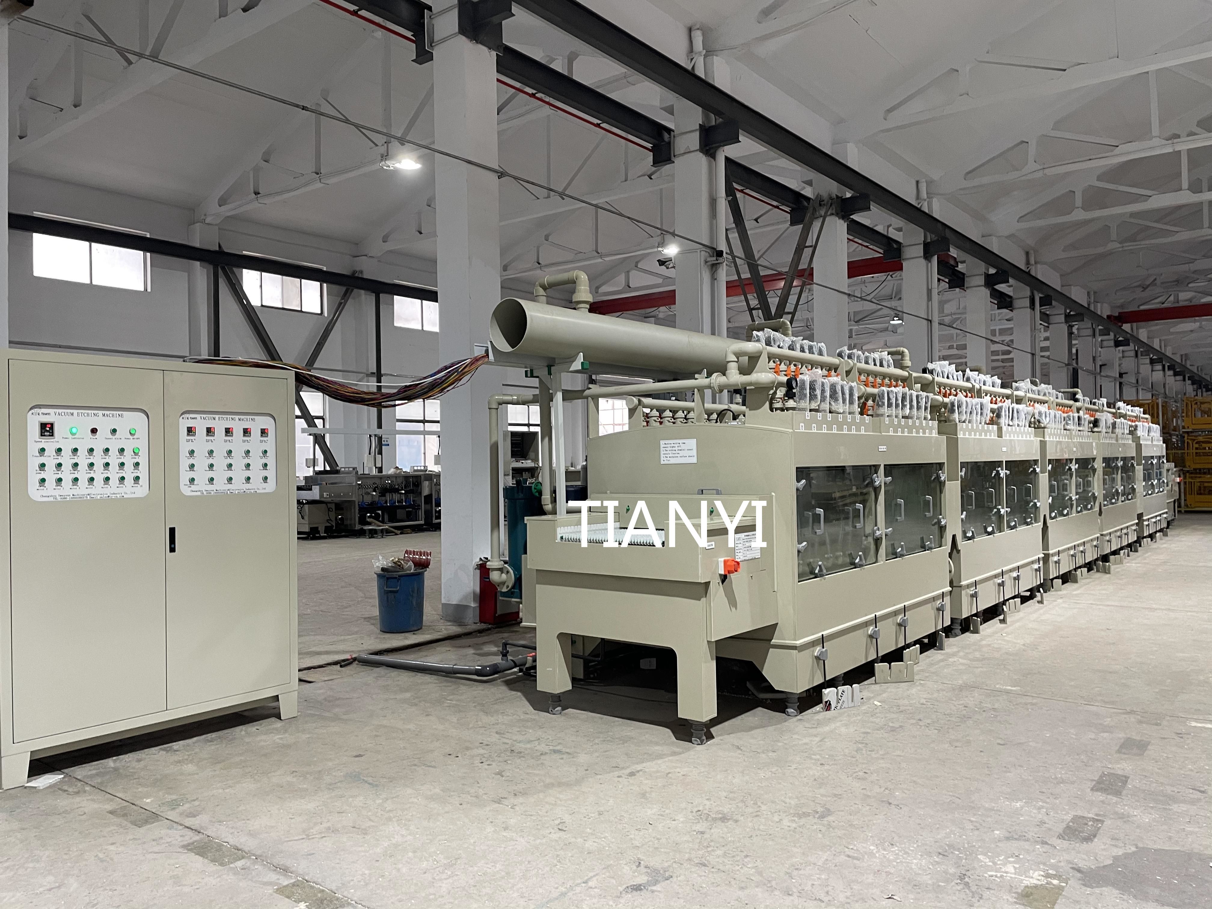 Chemical Acid Ferric Chloride Etching Machine For Stainless Steel