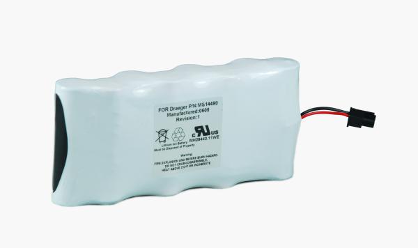 Medical Vital Signs Monitor Battery Replacement Compatible Drager MS14490