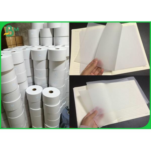 50gram Translucent Bond Paper Rolls For Red wine bottle packaging