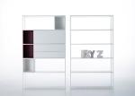 Wall Mounted Commercial Clothing Racks , Boutiques Retail Clothing Display