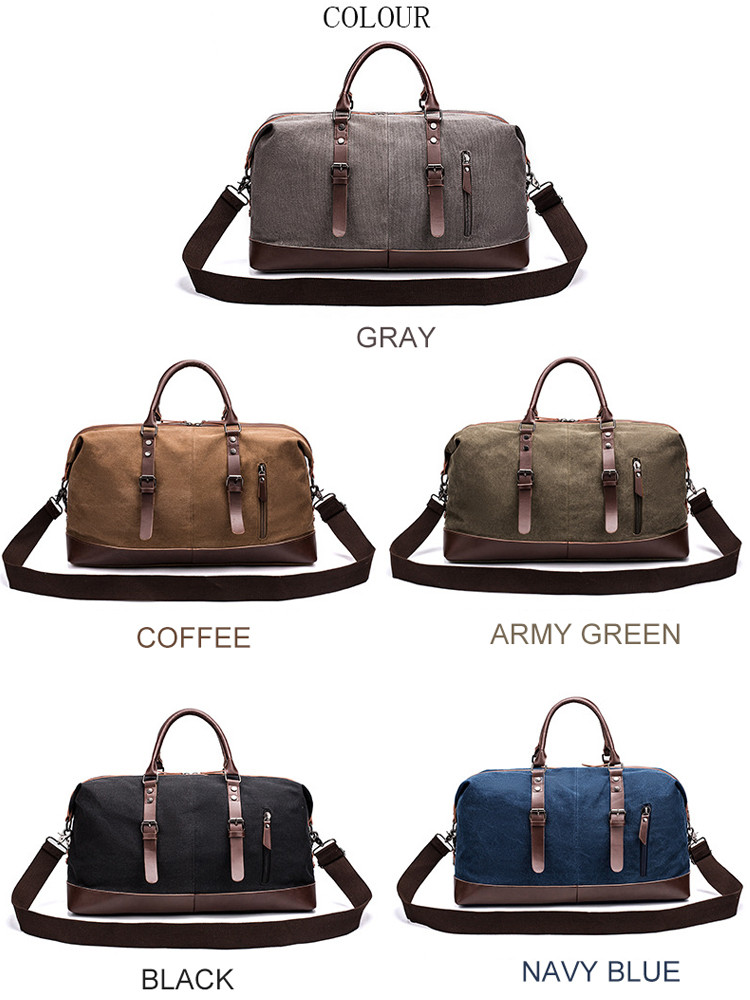 Fashion Oxford Waterproof Sport Travel Shoulder Bag Large Duffel Bag