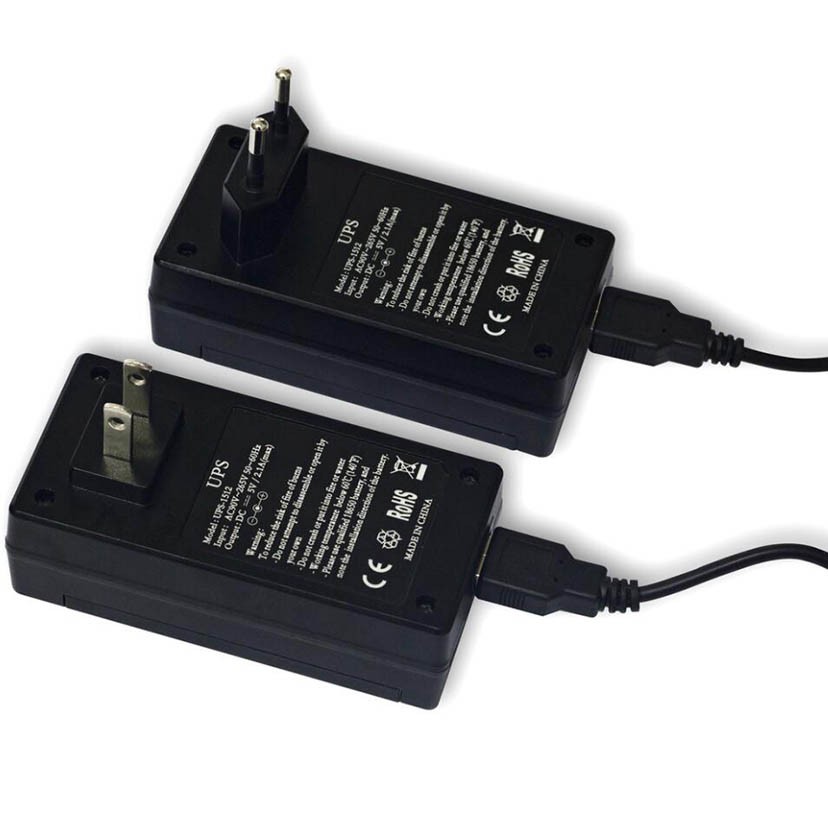 10W EU and US plug power adapter universal adapter of dc 5V 1-2A with CE RoHS FCC