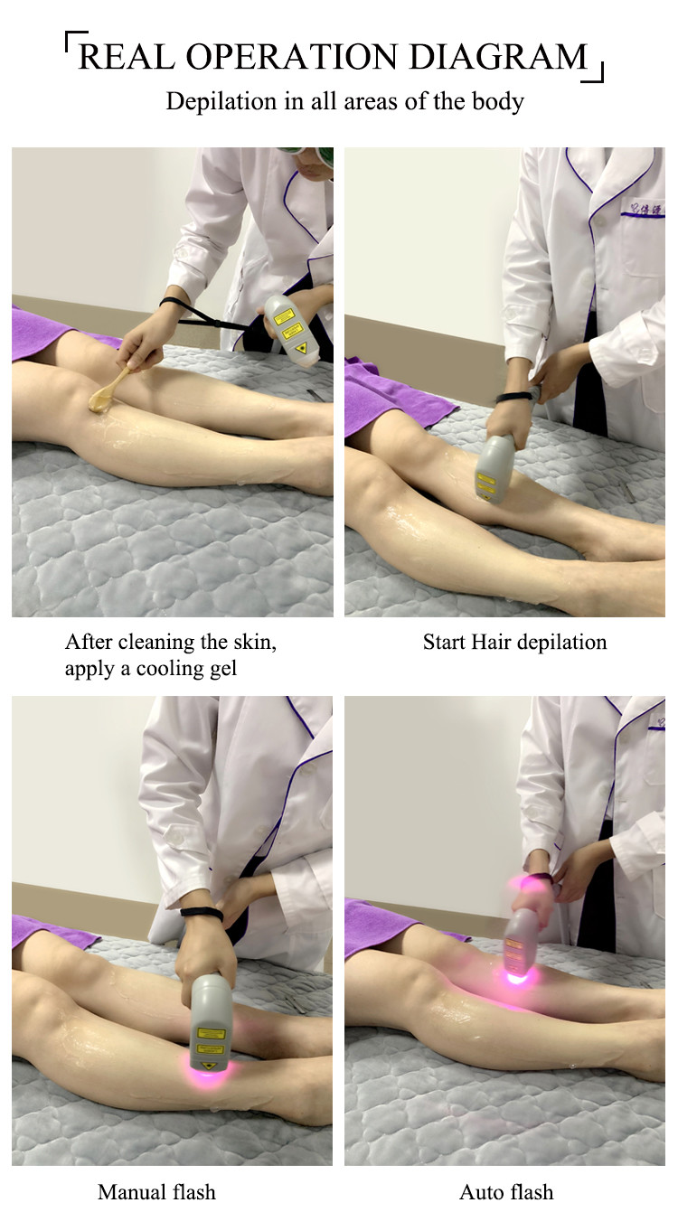 Ultra Effective Diode Laser Hair Removal System With Cooling And FDA Clearance