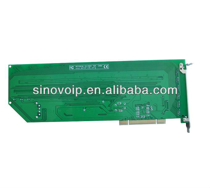 24 ports telephony for asterisk same as digium card