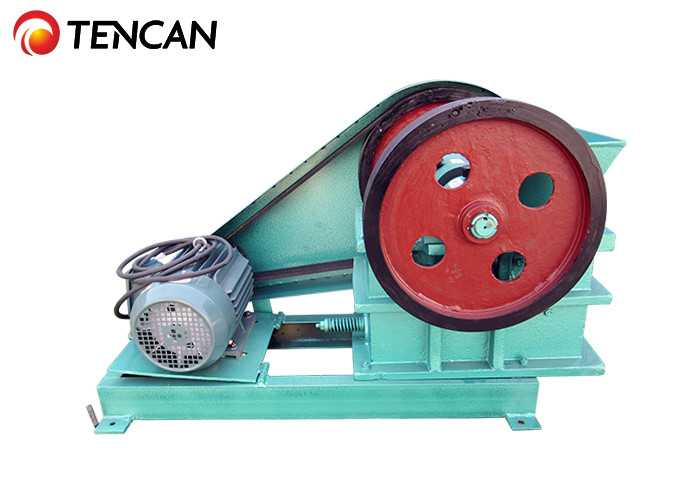 1-5mm Output Particle Lab Mini Crusher Machine Zirconia Jar Plate CE Passed