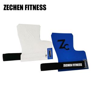 China Fingerless Weight Training Hand Grips 2mm Palm Gym Crossfit Palm Protector wholesale