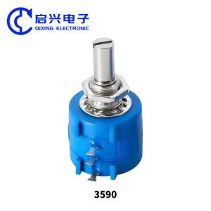 China 3590S Multi Turn Rotary Wirewound Potentiometer 10 Turn 100Ω-100KΩ wholesale