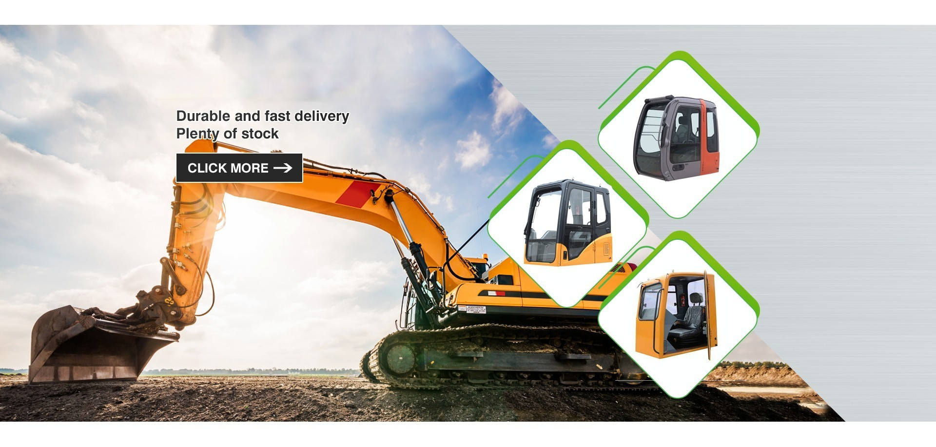 OEM Quality EC210 Excavator Cabin EC240B Cab For Excavator Cabin