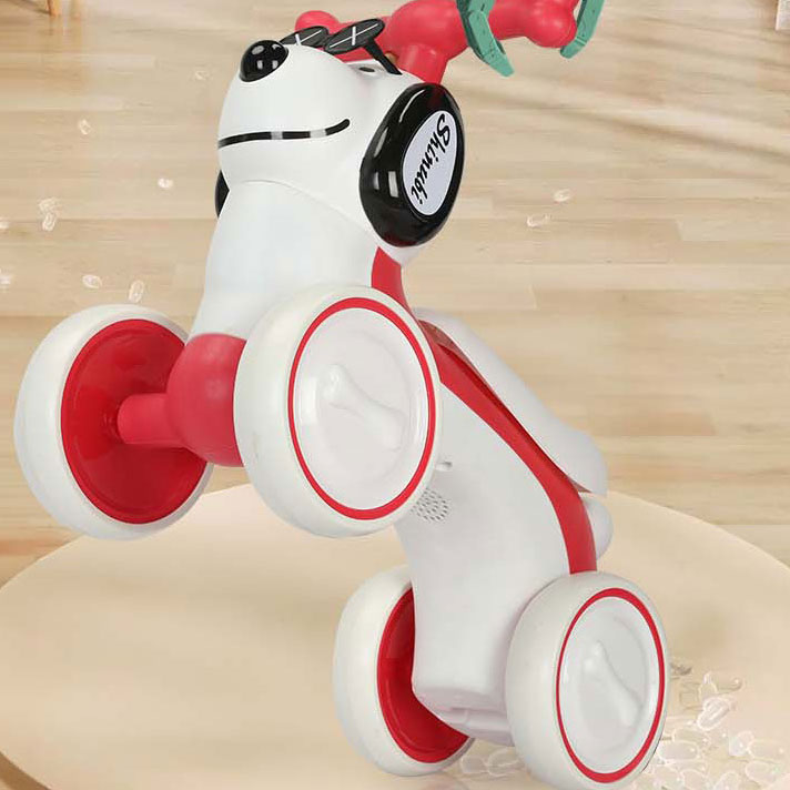 First Birthday Baby Balance Bikes Seat for 1 Year Old 52*19*40cm White Toddler Riding Toy