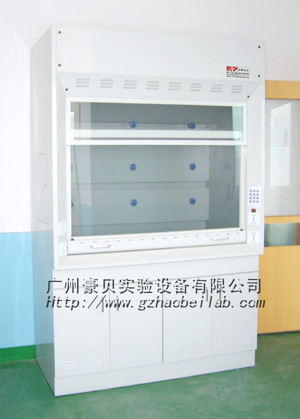 Anti - Acid Walk In Fume Hood Durable PP Structure For Laboratory