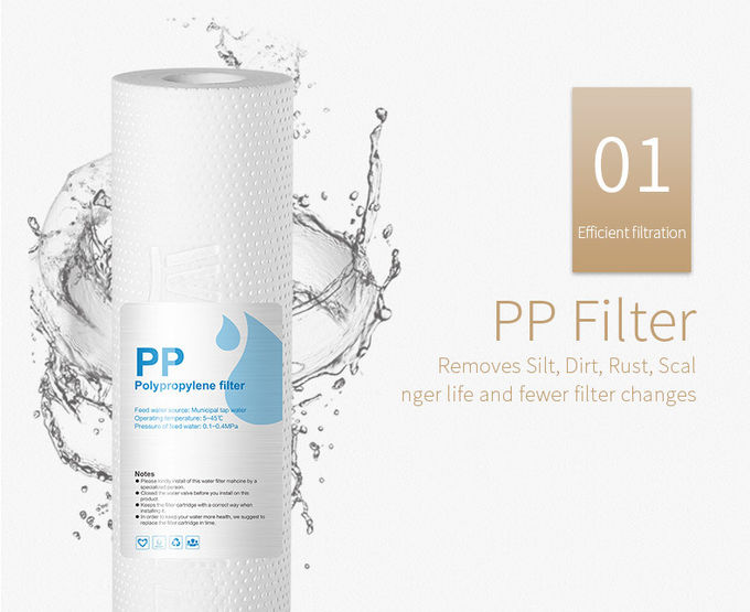 Hot & Warm Water Purifier With Heater , Reverse Osmosis Water Filter For Home