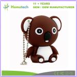 Koala 3D 32GB Customized USB Flash Drive Gifts Pen Drive Custom PVC USB Stick