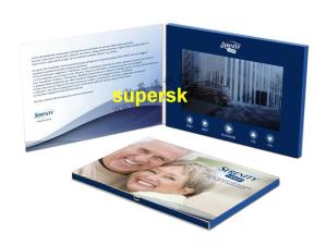 China Bespoke Personalized Lcd Screen Invitation Card , Lcd Marriage Invitation wholesale