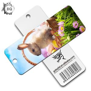 China Cartoon 3D Lenticular Bookmark , Custom Bookmark With Tassel Animal Style wholesale