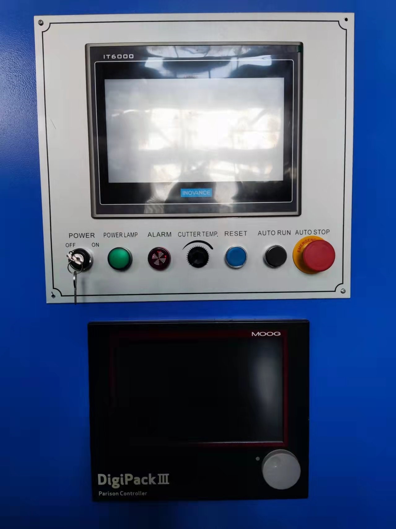 Jerry Can HDPE Bottle Making Machine / Single Stage Blow Molding Machine