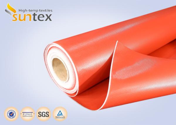 Silicone Coated Fiberglass Fabric For High Temperature Removable Jackets, Valve