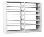 2.0mm Commercial Metal Industrial Storage Rack For Book Shelf