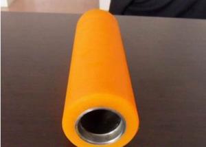 China PU Polyurethane Coating Covered Rollers Wheels Industrial Transmission Use wholesale