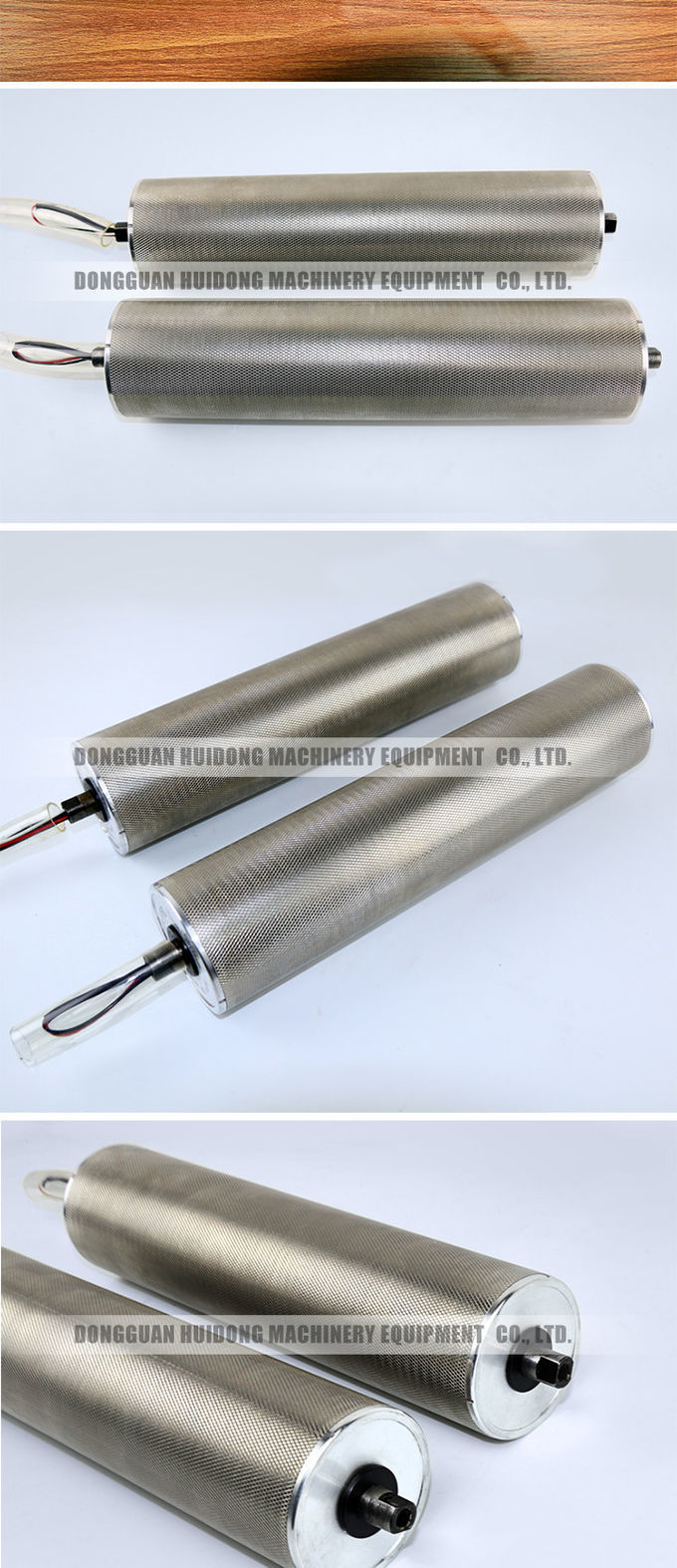 Horizontal Electric Conveyor Rollers , Motorized Conveyor Rollers With DC Brushless Drum Motor