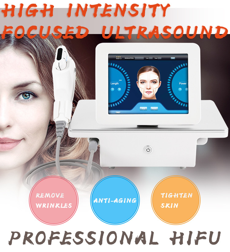 Professional Home HiFu Beauty Machine Skin Tightening device 4Mhz-10Mhz