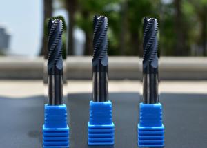 China Flat Bottom 12mm Roughing End Mill NaCo Coating wholesale