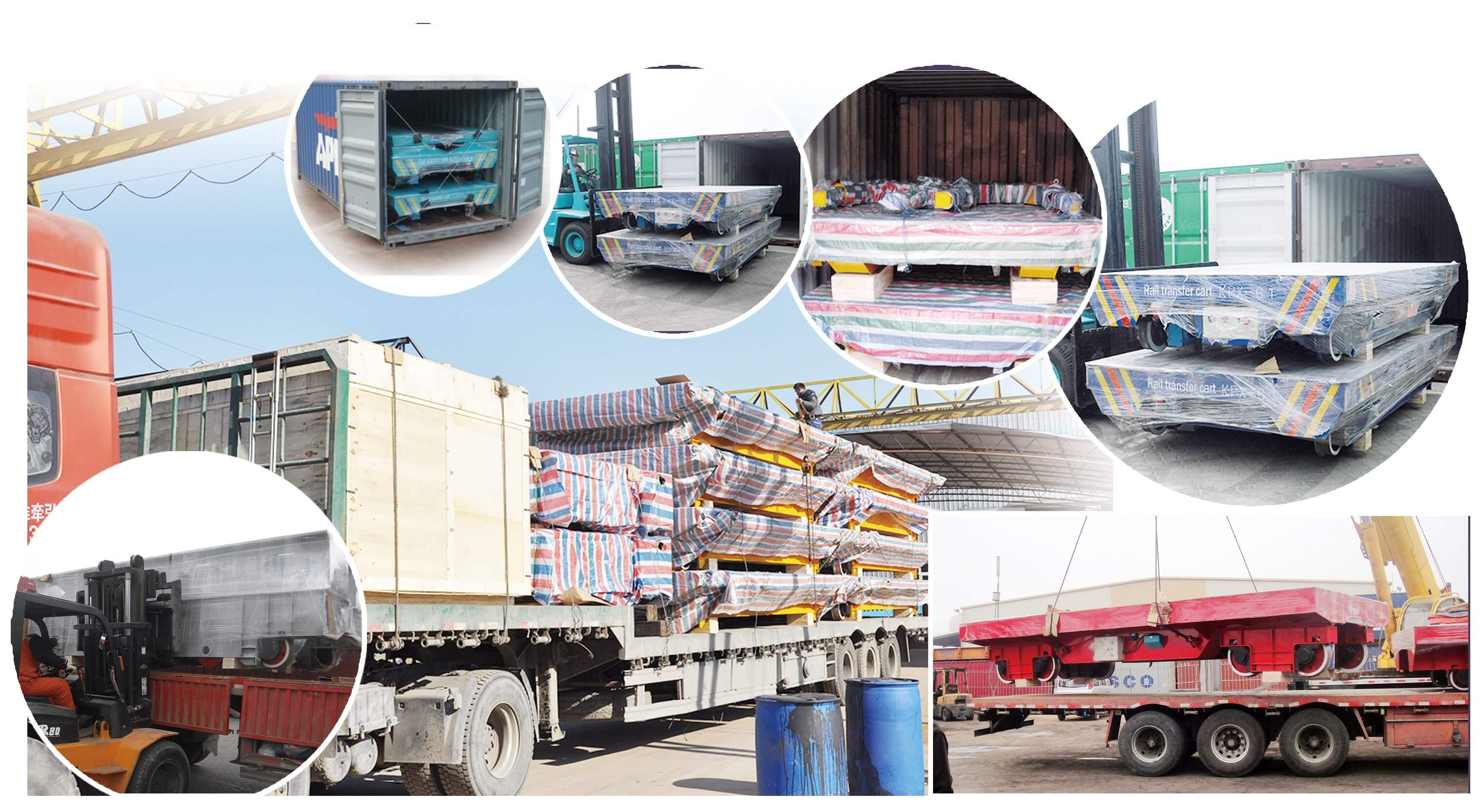 Cargo Freight trackless transfer cart for workshop-industrial large motorized transport carts