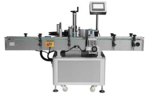 China Vertical 20bpm Round Bottle Label Applicator Machine wholesale