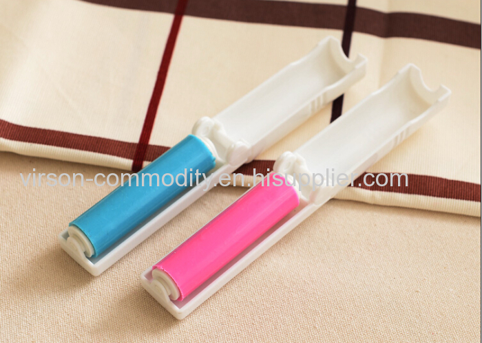 Strong sticky travel size clothes silicone mini lint roller