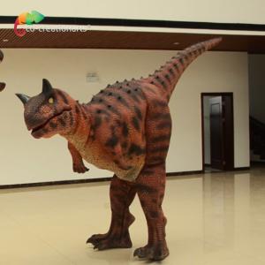 China ZTE Customized Carnotaurus Dinosaur Costume For Dinosaur Park Attraction wholesale