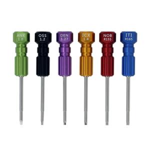 China Customized Orthodontic Implant Screwdriver Set , Dental Implant Abutment wholesale