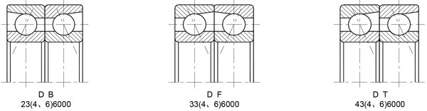 7301BEA 7201BEA Angular Ball Bearing For Undertaking Radial - Axial Union Load
