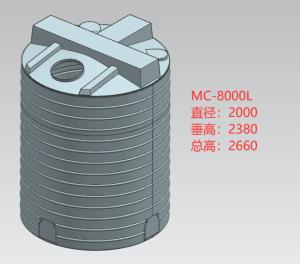 China 8000 Liters Chemical Dosing Tank Lightweight 2113 Gallon wholesale