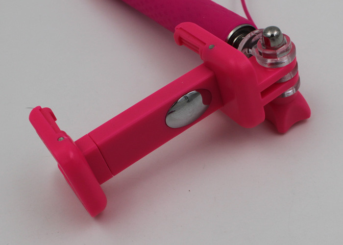Mini Pocket Foldable Selfie Stick For Cell Phone With Rubber Handle 13.4cm Length