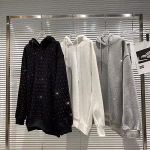 China Women's Hoodie with Custom Logo and Graphic Glitter Print in Spring Autumn Y2k Style wholesale