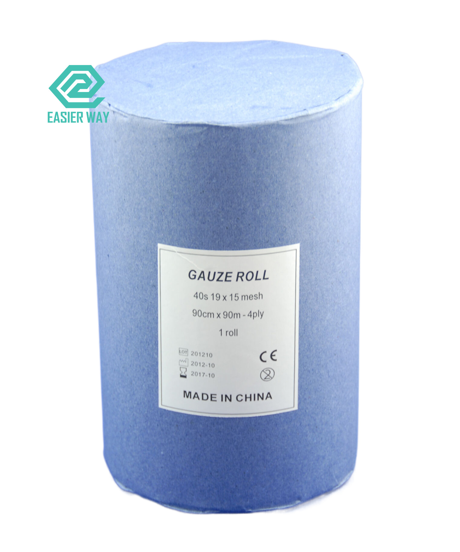 50-100m Medical Gauze Roll OEM Individual Wrapped Cotton Gauze Roll