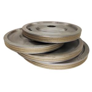 China Optimized Double Groove Glass Processing Grinding Wheels Surface PBLOG wholesale