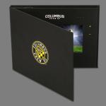 Size A5 2GB Video Brochure Card Custom Advertising For Product Launch