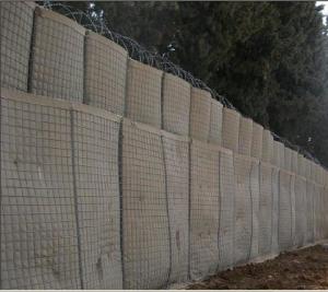 China ISO9001 2008 100*100mm mesh Blast Wall Hesco Mil wholesale
