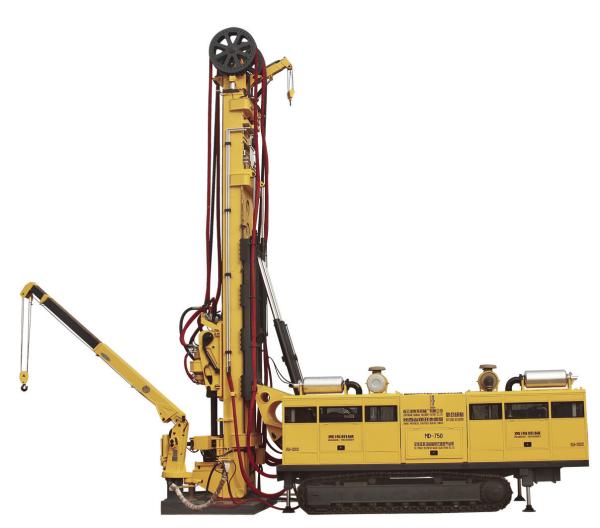 Truck Mounted MD - 750 CBM Drilling Rig / Core Drill Rig , Drill Depth 3200m