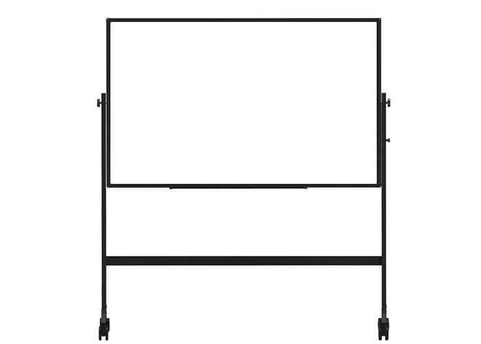 Portable Mobile Magnetic Whiteboard , Double Sided Magnetic Whiteboard
