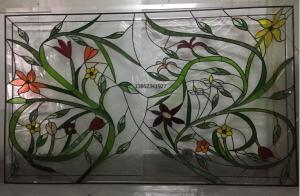China 300mm 200mm Victorian Leaded Stained Leaded Glass Patina Caming wholesale