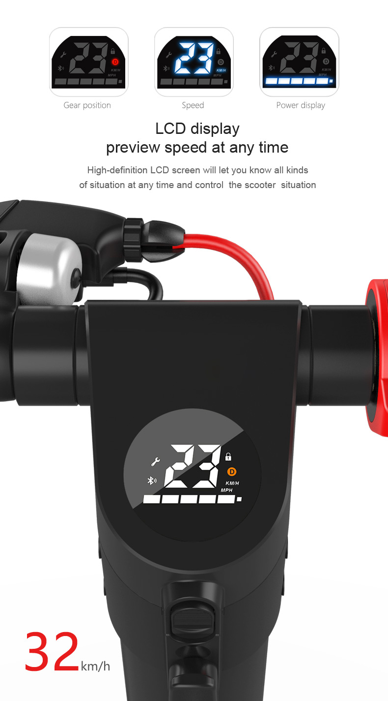 X7 350W Fast Charging Time 2-3h Folding Electric Scooter Motorcycles for EU/US Warehouse
