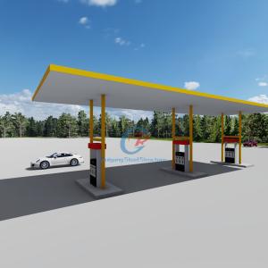 China Weather Resistant Prefab Metal Canopy Customized Prefabricated Steel Frame Building wholesale