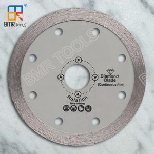 China BMR TOOLS 4 inch cold press continuous rim diamond saw blade for tile/ceramic/glass/granite wholesale