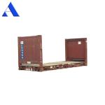 Corten Steel 20ft 40ft Used Flat Rack Containers Second Hand Floor Plywood or