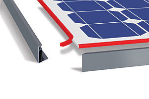 AA15um Aluminum Solar Panel Frame
