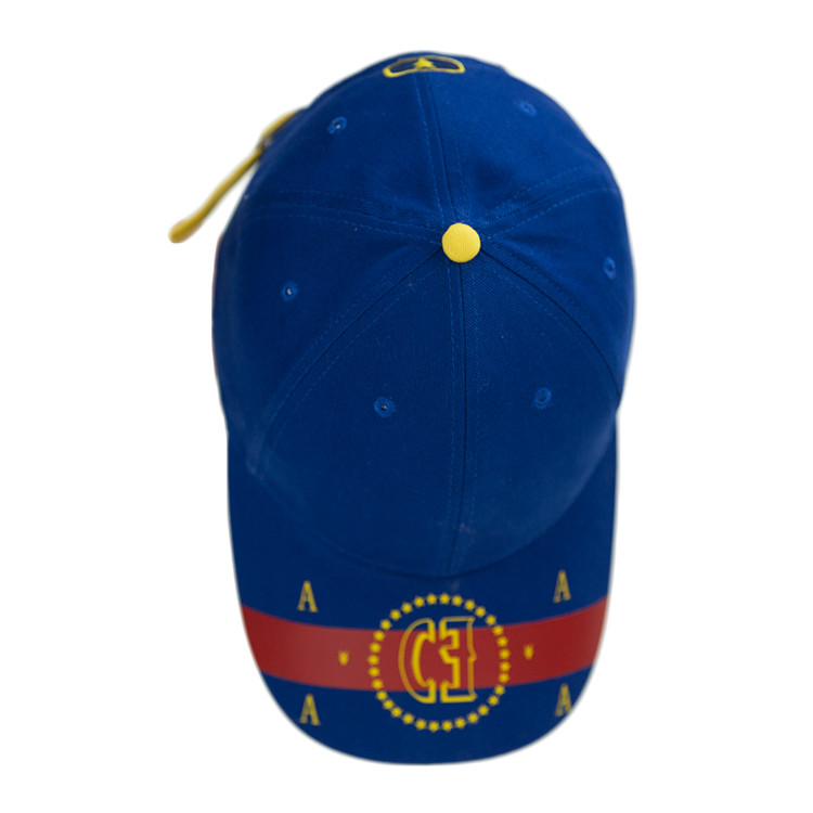 High Density Rubber Printed Baseball Caps For Outdoor Sport Size 56-58cm