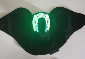 China ResidentEvil Cosplay led Mask Breathable Bar party music EL LED face mask Nightclub Flashing Light Up led Mask el Mask wholesale