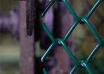 Chain Link Fence with Pedestrian Gates For Powder Stations