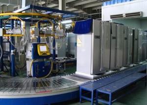 China Freezer Motor Pump Automated Conveyor Systems Assembly Production Line wholesale